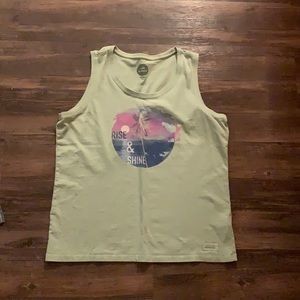 Life is good tank top